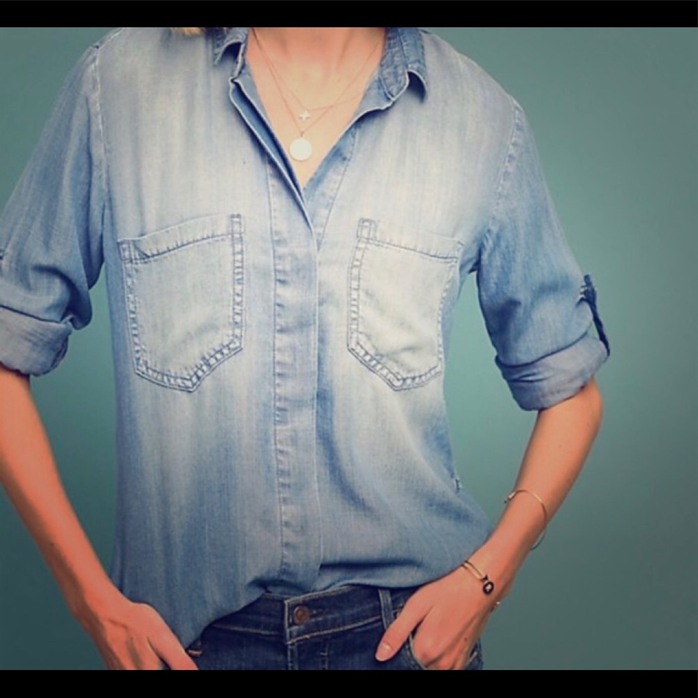 Cloth & Stone Anthropologie Chambray Shirt